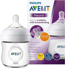 Philips Avent – Natural Feeding Bottle 125 ML 0M+