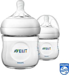 Philips Avent Natural Baby Bottle, 125 ml – Set of 2